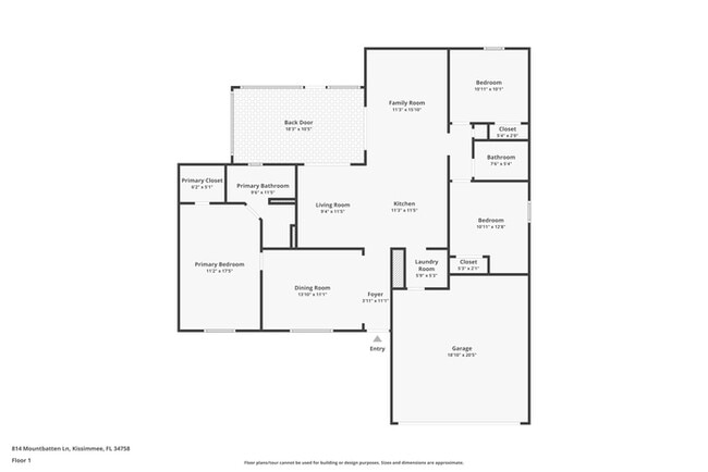 814 Mountbatten Ln in Kissimmee, FL - Building Photo - Building Photo