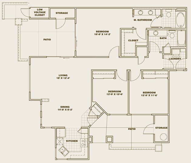 Las Mananitas Apartments in Albuquerque, NM
