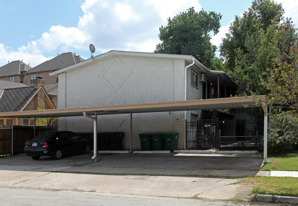 407 Peden St in Houston, TX - Foto de edificio