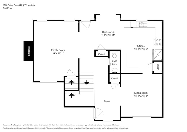 2046 Arbor Forest Dr SW in Marietta, GA - Foto de edificio - Building Photo