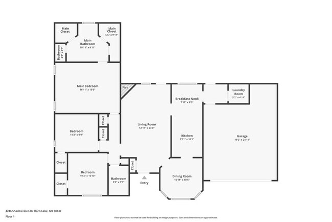 4246 Shadow Glen Dr in Horn Lake, MS - Foto de edificio - Building Photo