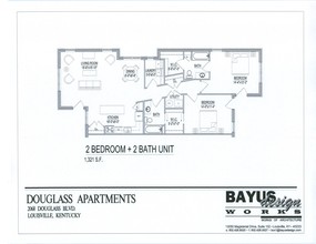 The Apartments @ 2068 Douglass in Louisville, KY - Building Photo - Floor Plan