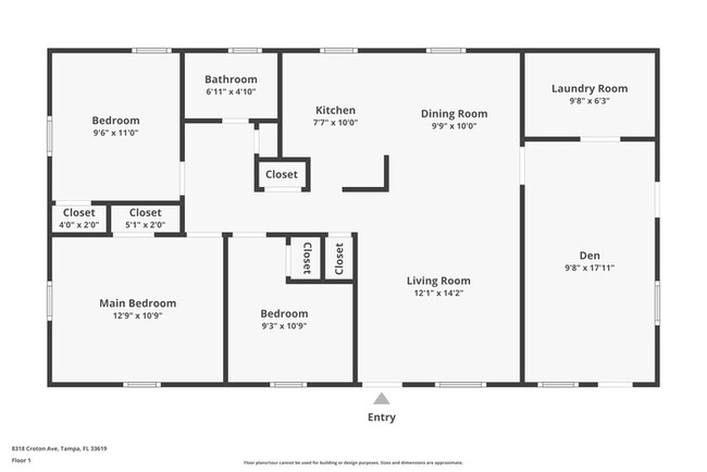 8318 Croton Ave in Tampa, FL - Building Photo - Building Photo