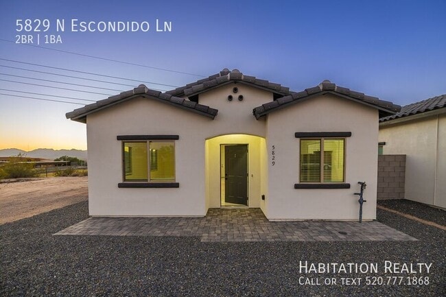 property at 5829 N Escondido Ln
