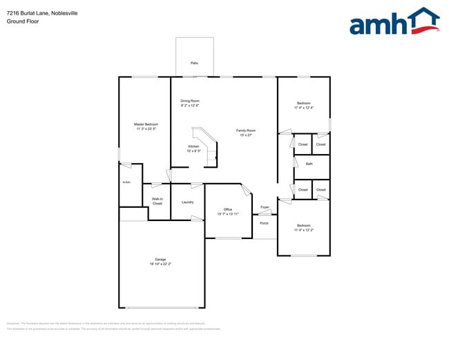 7216 Burlat Ln in Noblesville, IN - Foto de edificio - Building Photo