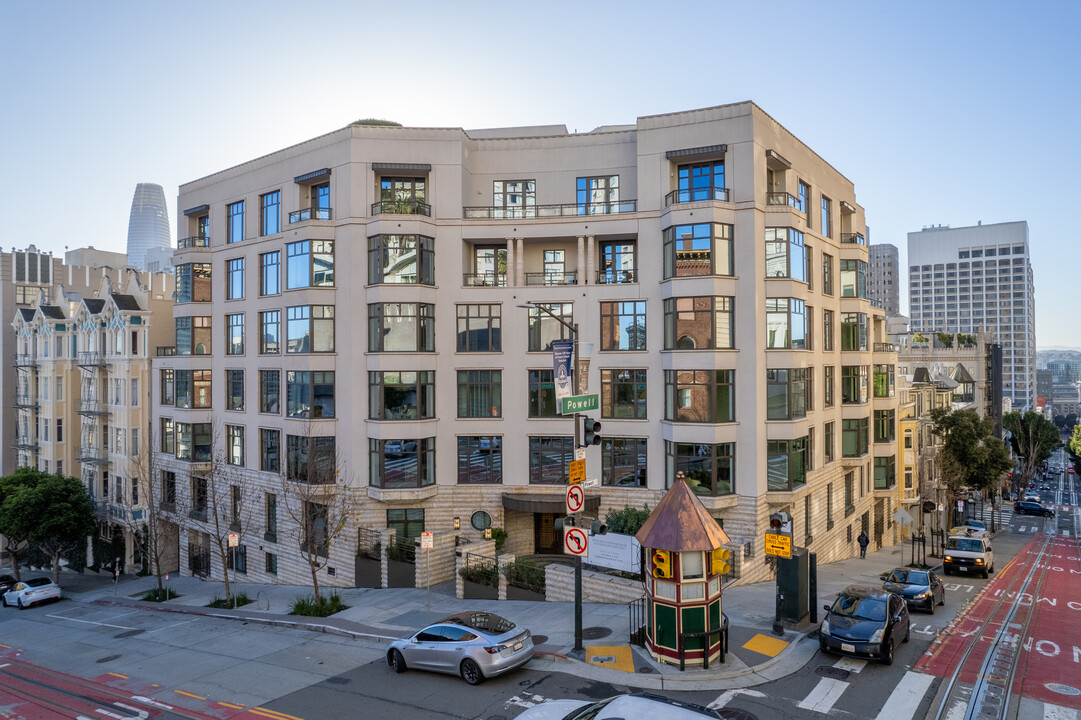 Crescent Nob Hill in San Francisco, CA - Foto de edificio