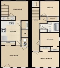 Copper Terrace Apartments in Albuquerque, NM - Building Photo - Floor Plan