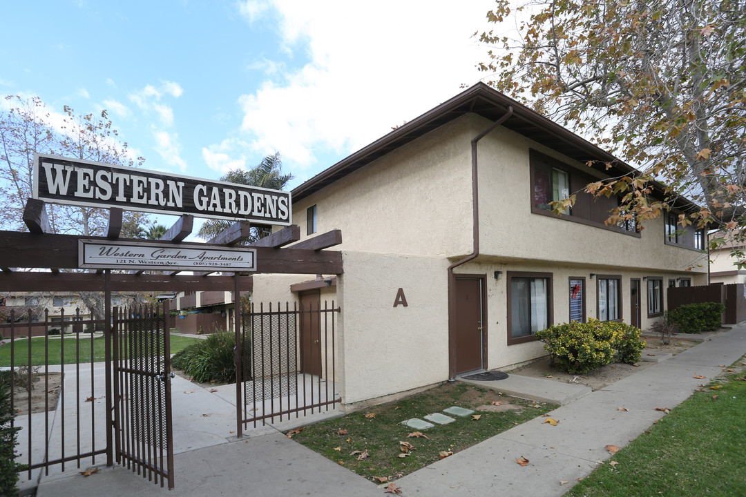 Western Garden Apartments in Santa Maria, CA - Building Photo