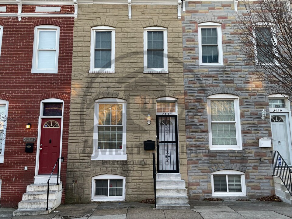2431 Jefferson St in Baltimore, MD - Building Photo