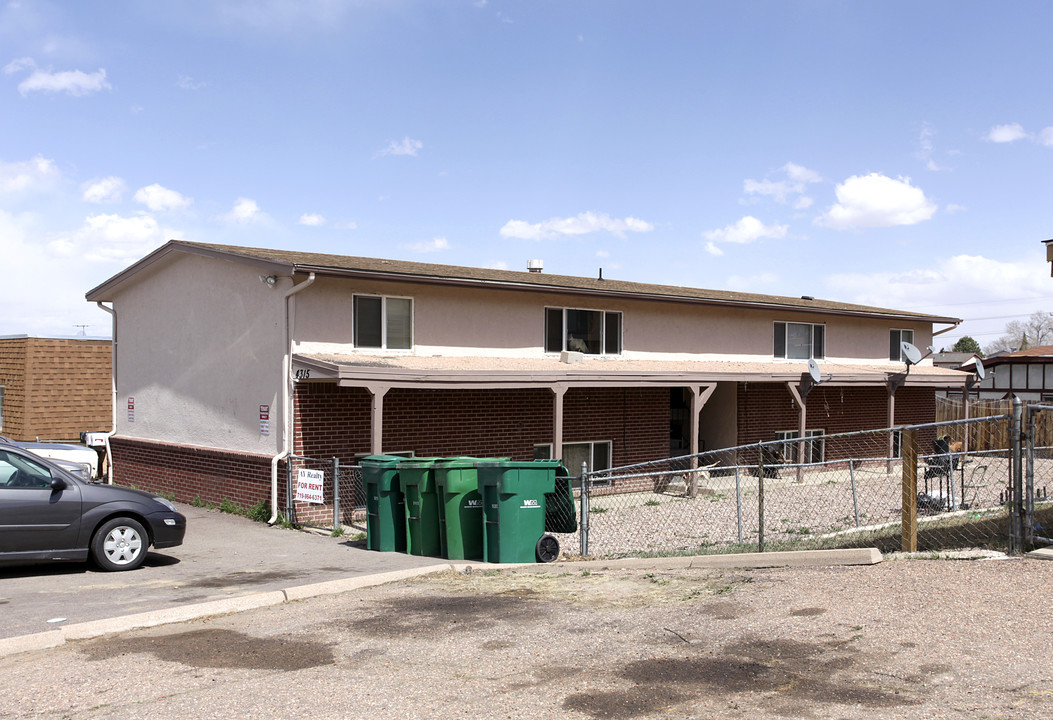 4315 Lashelle Ave in Colorado Springs, CO - Building Photo