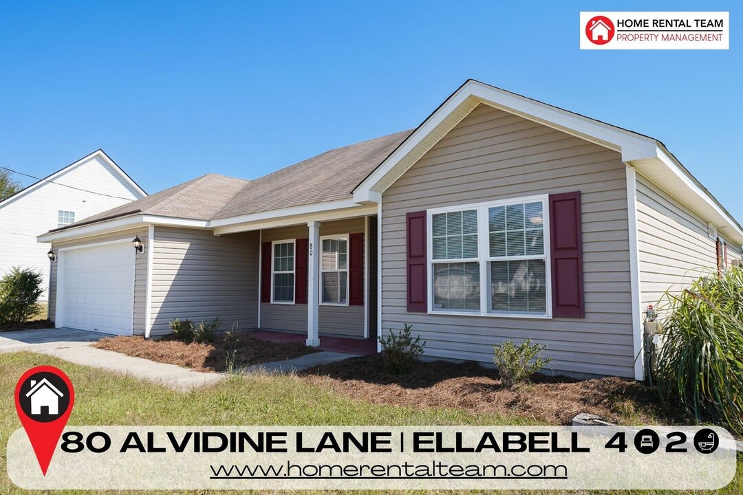 80 Alvidine Ln in Ellabell, GA - Building Photo