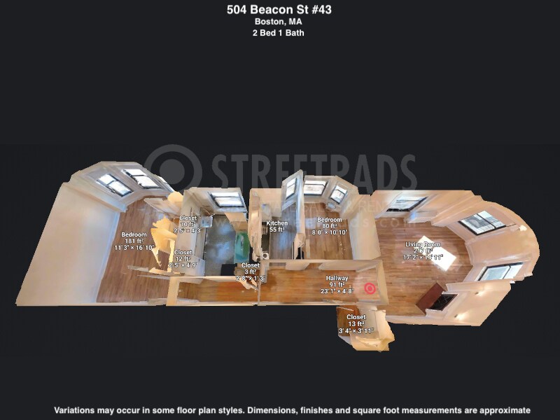 504 Beacon St in Boston, MA - Building Photo