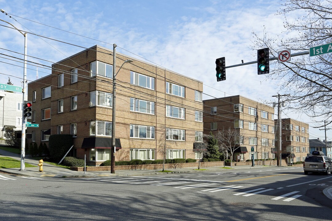 100 Roy St Apartments in Seattle, WA - Foto de edificio