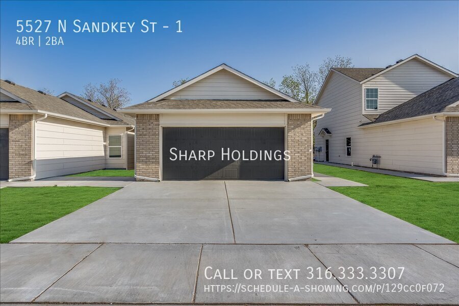 5527 N Sandkey St in Wichita, KS - Foto de edificio