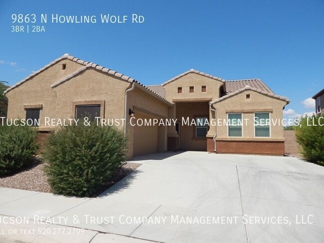 property at 9863 N Howling Wolf Rd