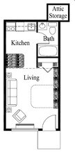 Stillwater Apartments in Savannah, GA - Foto de edificio - Floor Plan