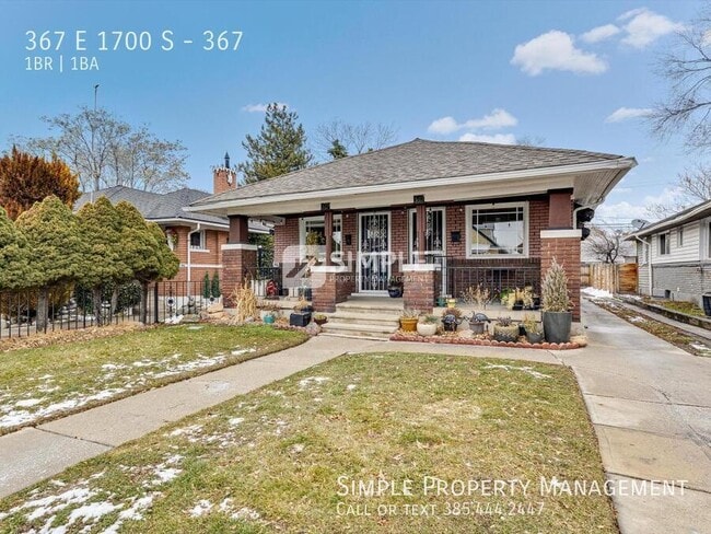 367 E 1700 S in Salt Lake City, UT - Building Photo - Building Photo