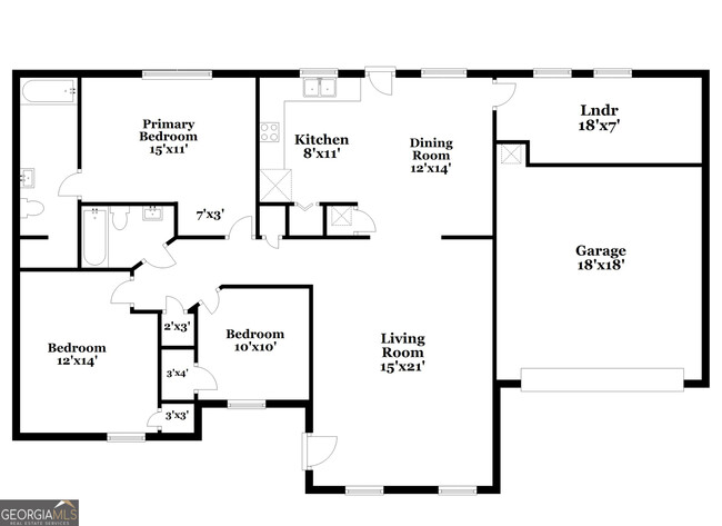 2866 Medina Dr in Jonesboro, GA - Building Photo - Building Photo