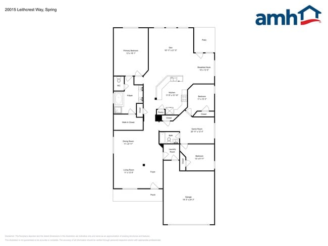 20015 Leithcrest Way in Spring, TX - Foto de edificio - Building Photo