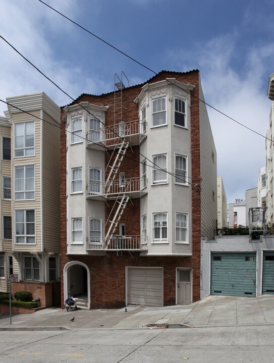 1424 Filbert St in San Francisco, CA - Building Photo