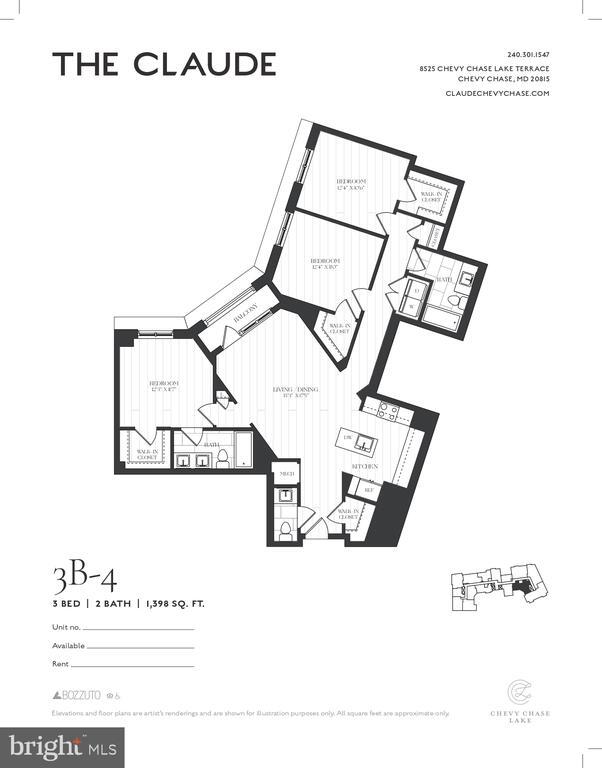 3820 Chaplin Pl-Unit -716/CLAUDE /VARIES in Chevy Chase, MD - Building Photo - Building Photo