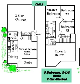 Stonegate Townhomes in Las Vegas, NV - Building Photo - Floor Plan