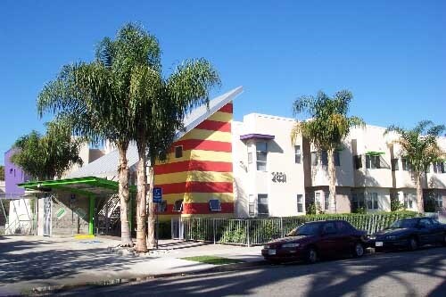 Freeway Redevelopment in Los Angeles, CA - Building Photo