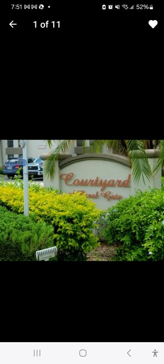 5492 Courtyard Dr, Unit Courtyard Condominium in Margate, FL - Building Photo