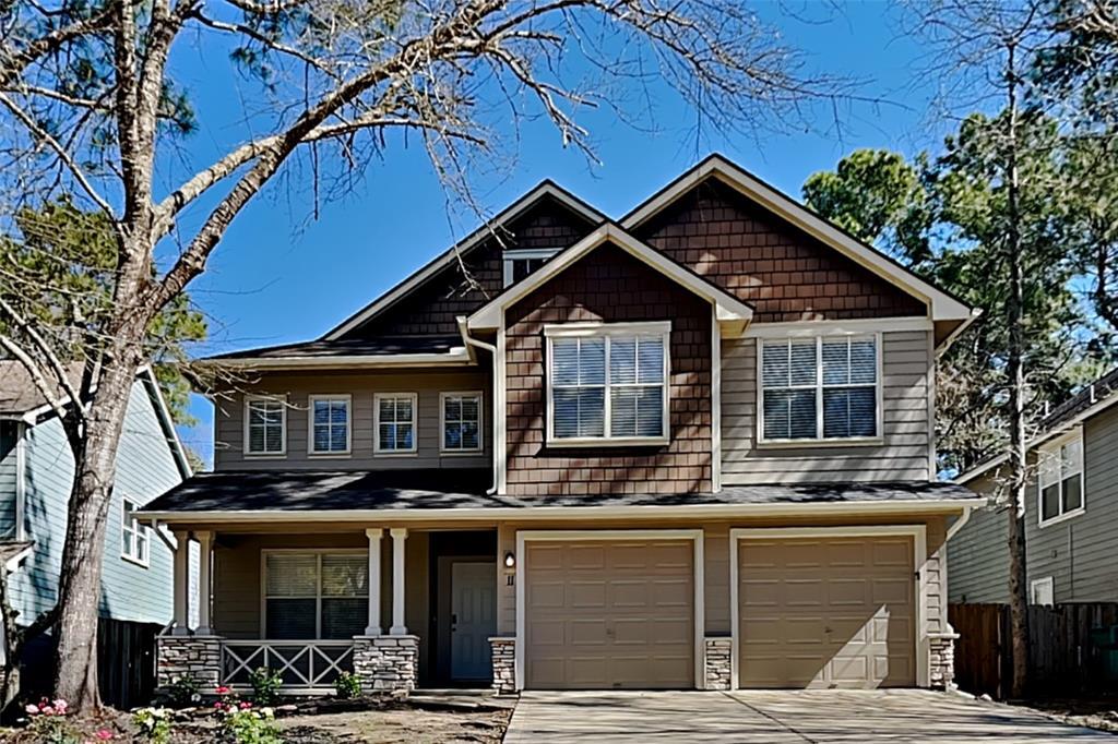 11 E Autumn Branch Cir in Spring, TX - Building Photo