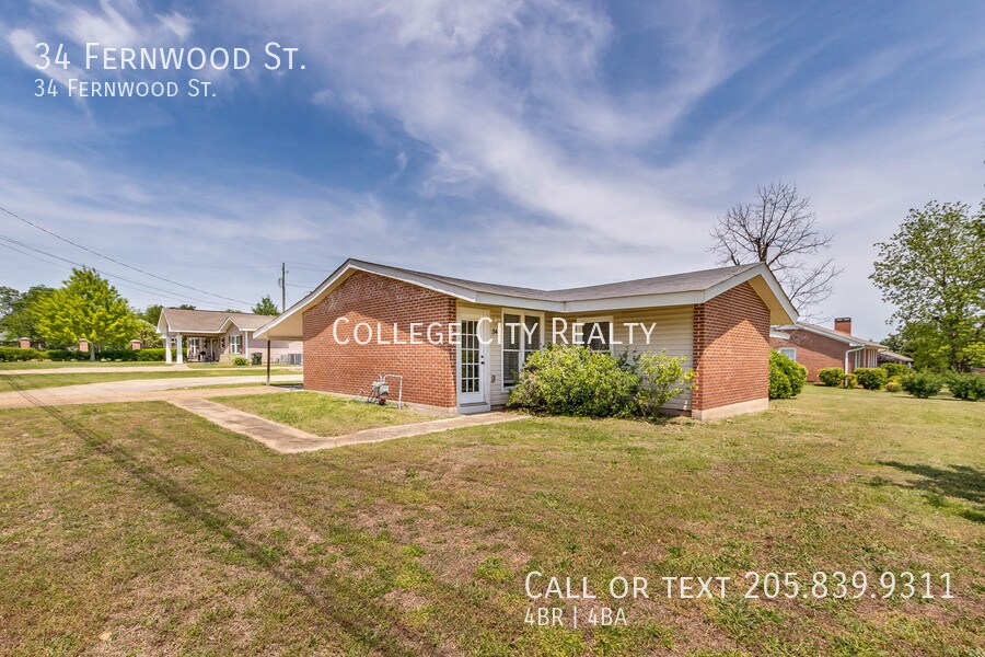 34 Fernwood St in Tuscaloosa, AL - Building Photo