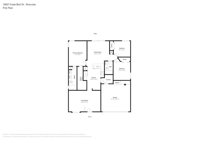10037 Creek Bluff Dr in Riverview, FL - Building Photo - Building Photo