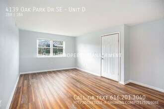 4139 Oak Park Dr SE-Unit -Unit D in Grand Rapids, MI - Building Photo - Building Photo