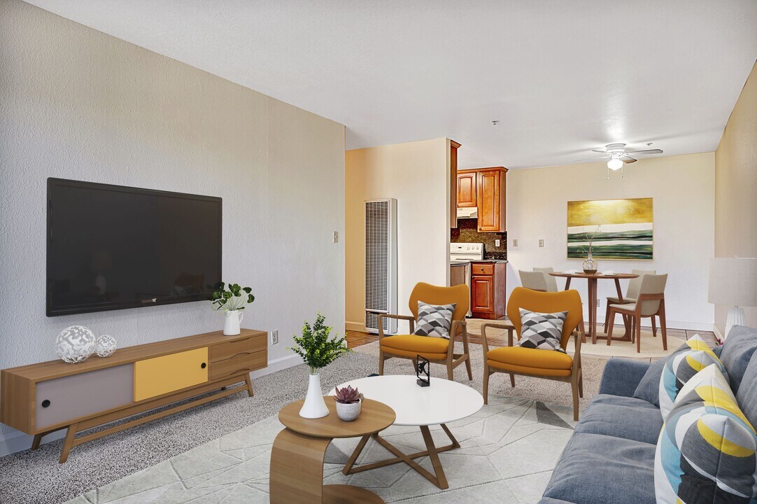 Sunhill Apartments in Hayward, CA - Building Photo