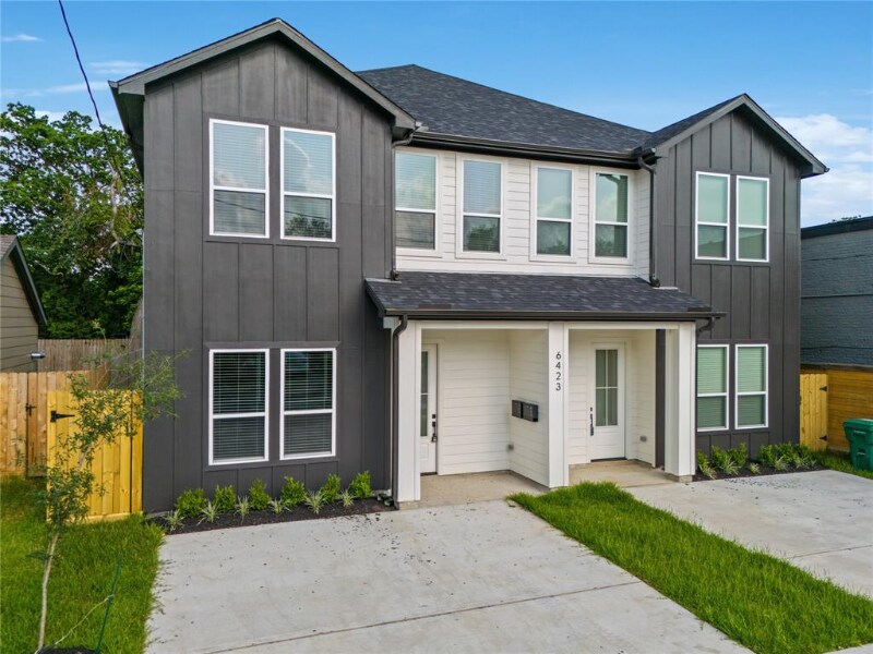 6423 New York St-Unit -B in Houston, TX - Building Photo