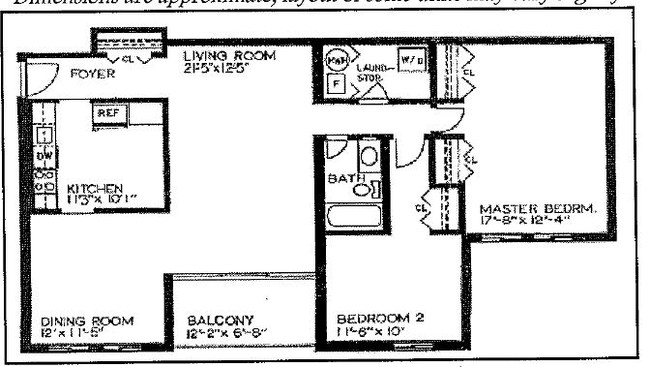 Georgetown Village Condominium in Rockville, MD - Building Photo - Floor Plan