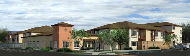 River Walk Terrace in Paso Robles, CA - Foto de edificio - Building Photo