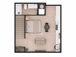 Studio 306 in Moncton, NB - Building Photo - Floor Plan