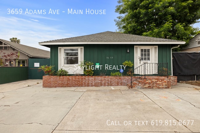 property at 3659 Adams Ave