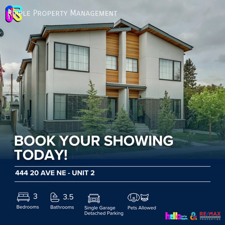 444 20 Ave NE in Calgary, AB - Building Photo