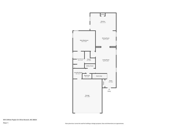 9915 White Poplar Dr in Olive Branch, MS - Building Photo - Building Photo
