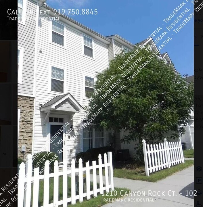 1210 Canyon Rock Court in Raleigh, NC - Building Photo