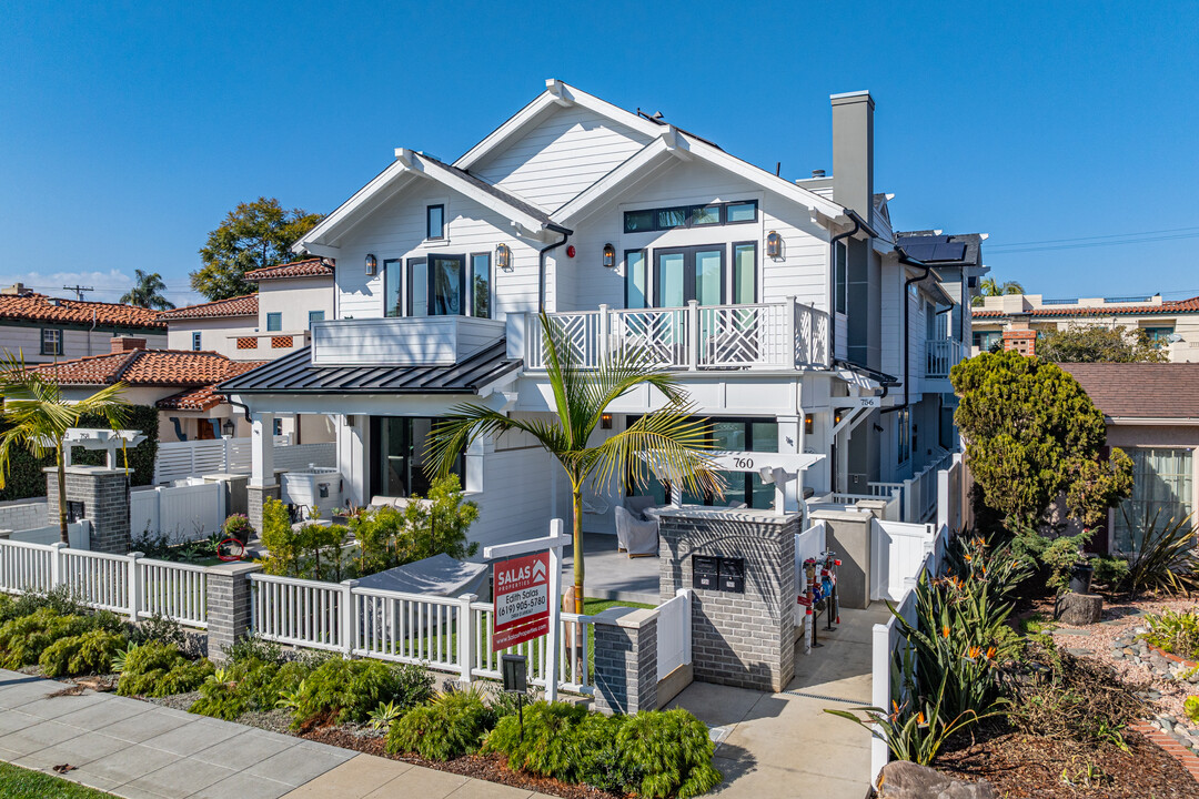 756 F Ave in Coronado, CA - Building Photo