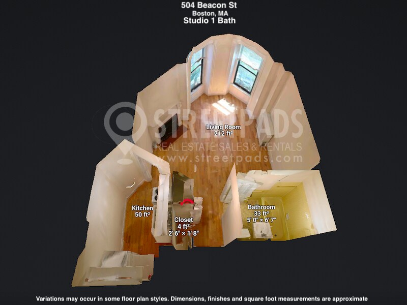 504 Beacon St in Boston, MA - Building Photo