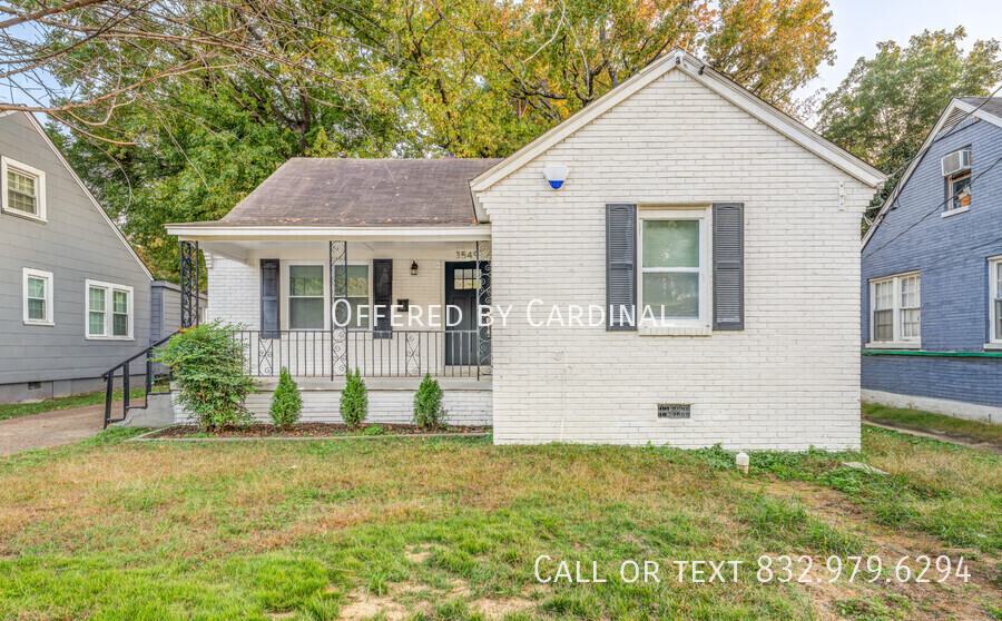 3549 Bowen Ave in Memphis, TN - Foto de edificio