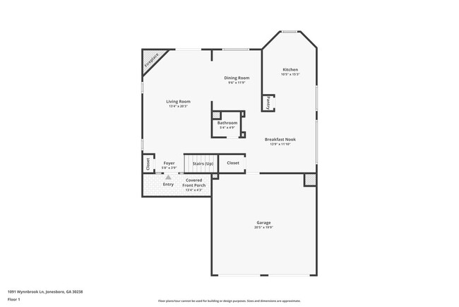 1091 Wynnbrook Ln, Unit 1 in Jonesboro, GA - Building Photo - Building Photo