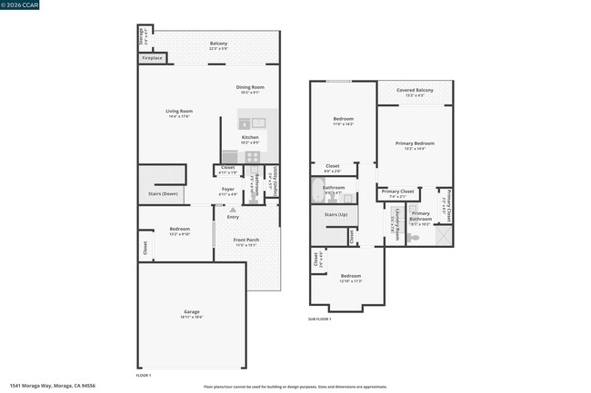 1541 Moraga Way in Moraga, CA - Building Photo - Building Photo