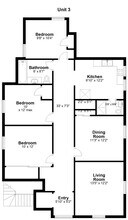 34 Russell St, Unit 3 in Malden, MA - Foto de edificio - Building Photo