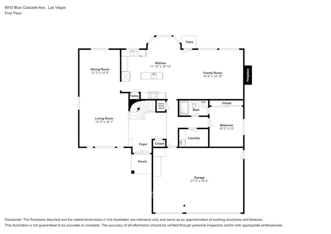 8012 Blue Cascade Ave in Las Vegas, NV - Building Photo - Building Photo