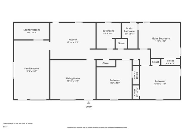 1517 Douthit St SW in Decatur, AL - Building Photo - Building Photo