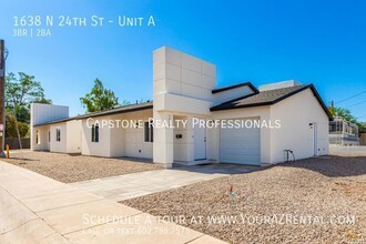 1638 N 24th St-Unit -Unit A in Phoenix, AZ - Foto de edificio - Building Photo